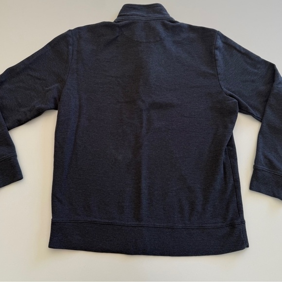 Vineyard Vines-Saltwater Quarter Zip-Navy-Classic-Business-Casual-Golf-Office-M - Picture 3 of 12